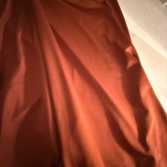 Veronica Beard Bronze Satin Gown - Picture 2 of 7